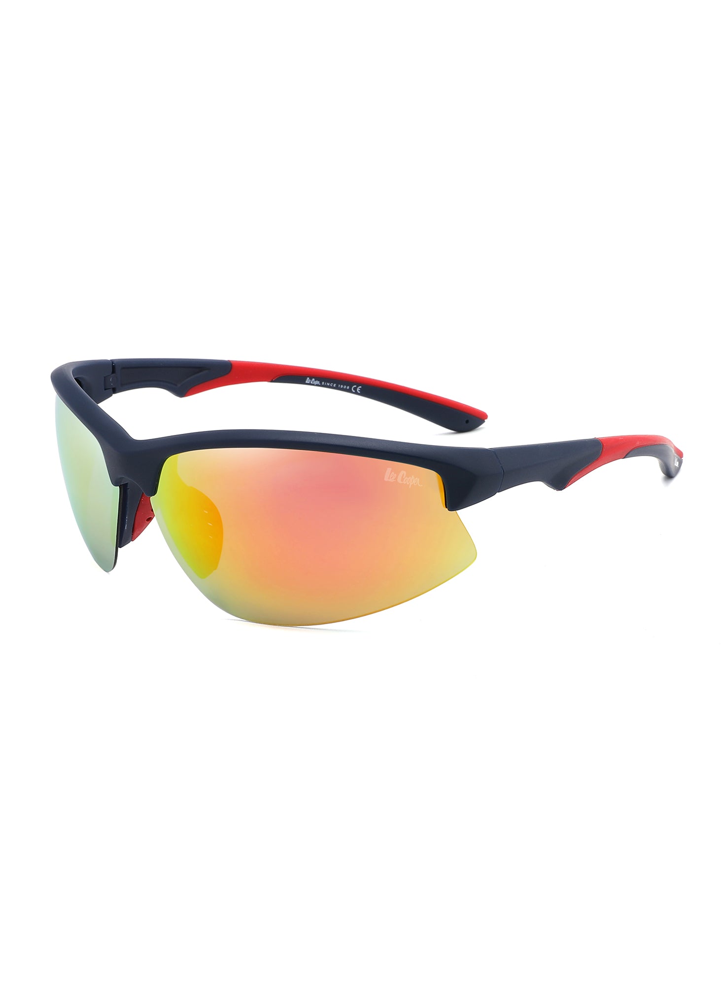 LC1009C02 - Red Revo Lens - M.Blue Frame - Sunglasses