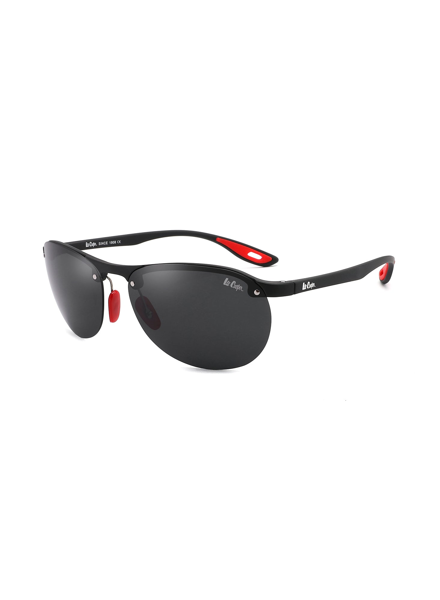 LC1020C01 - Sleek Single Black Lens - Matt Black Frame - Sunglasses