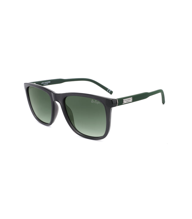 LC1040C01 - Gradient Green Lens - Grey Frame - Sunglasses