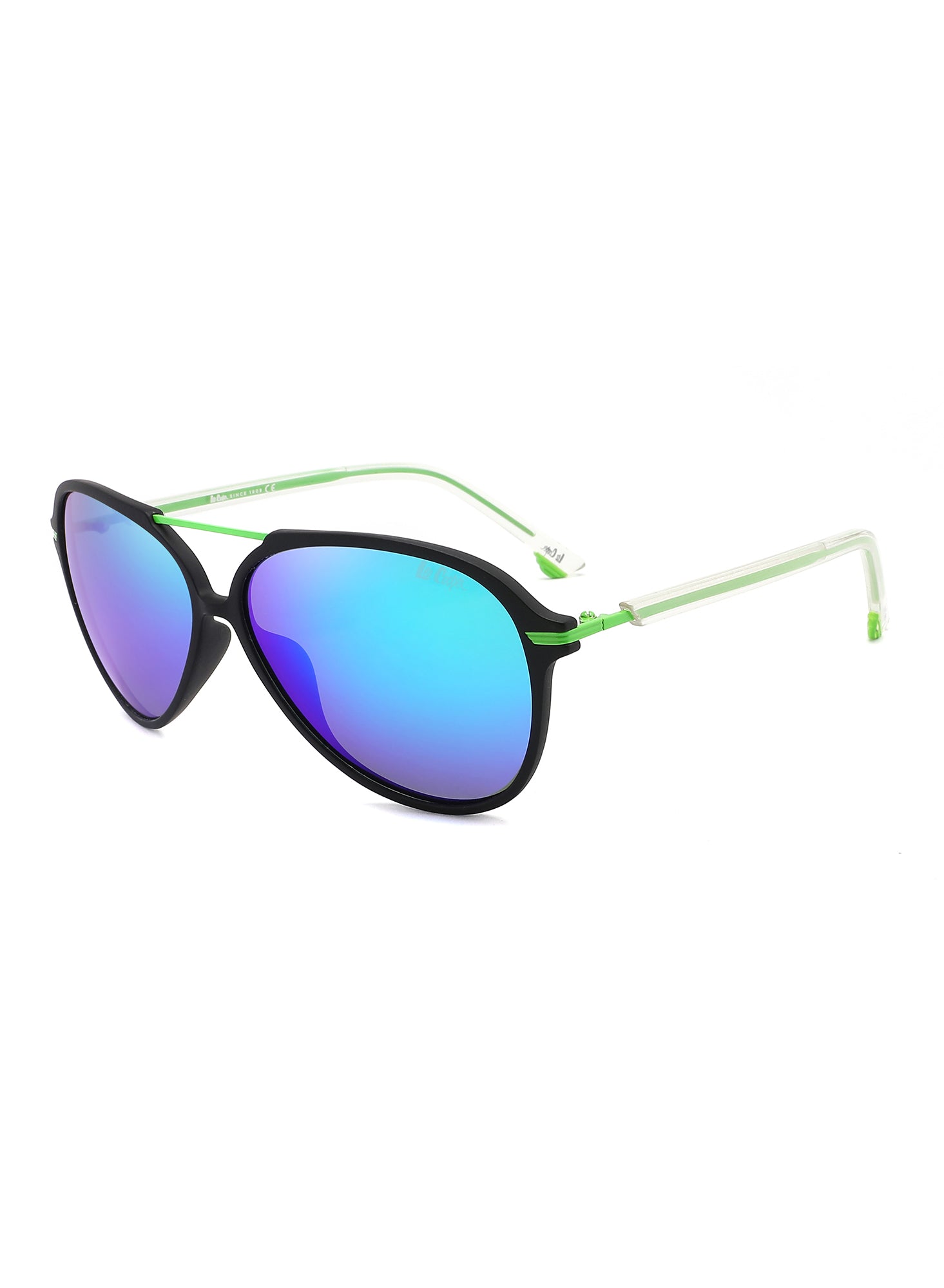 LC1013C01 - Revo Green Lens - M.BLACK TR90 Frame - Sunglasses