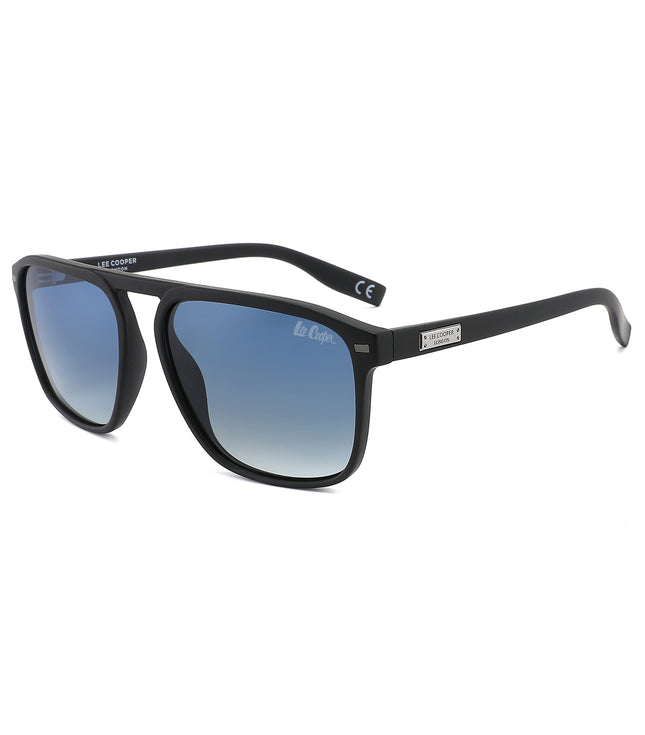 LC1005C02 - Gradient Blue Lens - Black Frame - Sunglasses