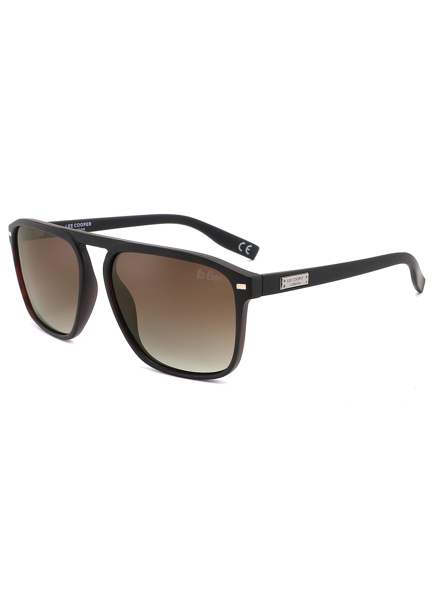 LC1005C03 - Gradient Brown Lens - DEMI Frame - Sunglasses