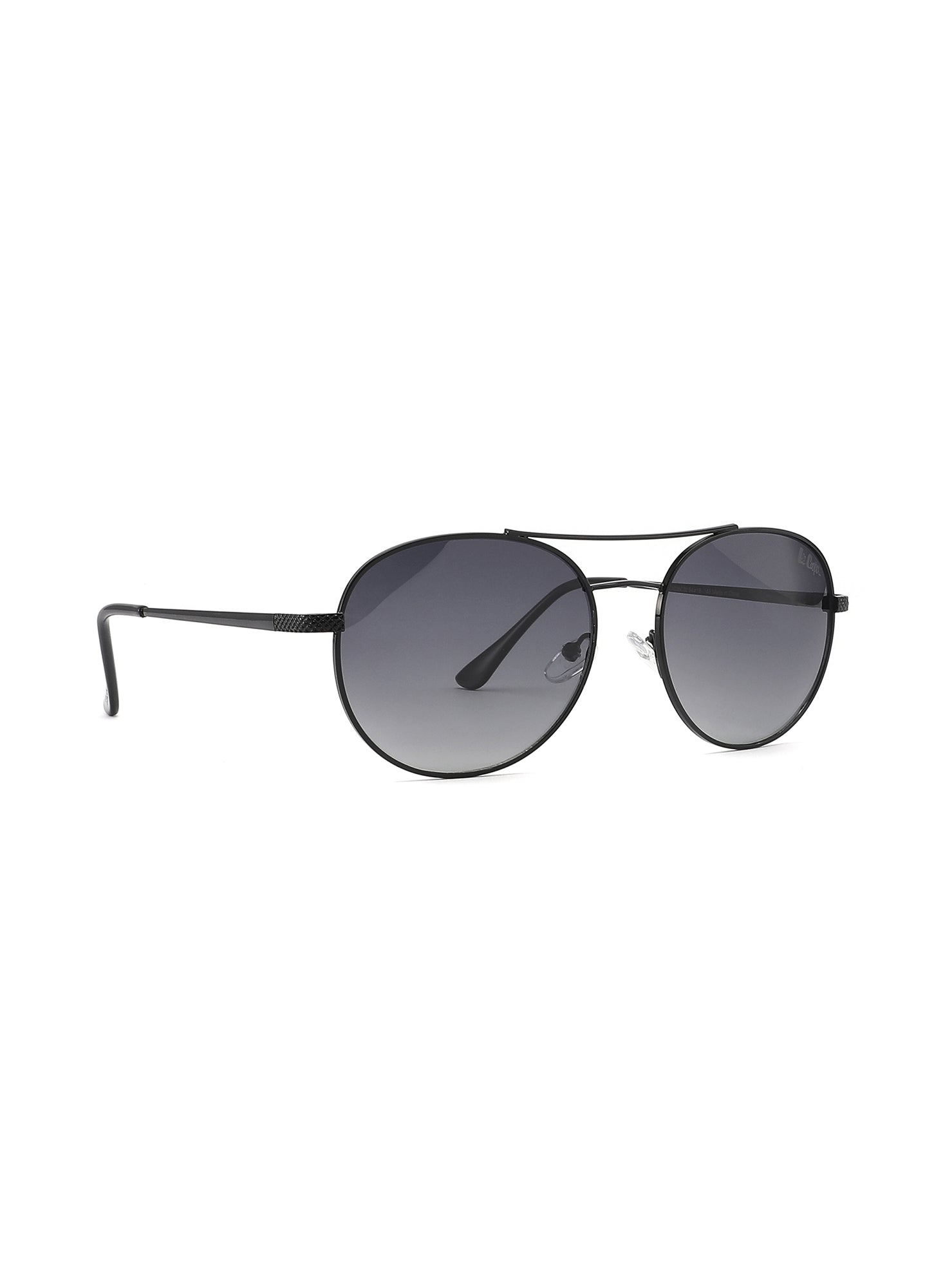 LC1035C02 - Gradient Grey Tint - Black Metal Frame - Sunglasses