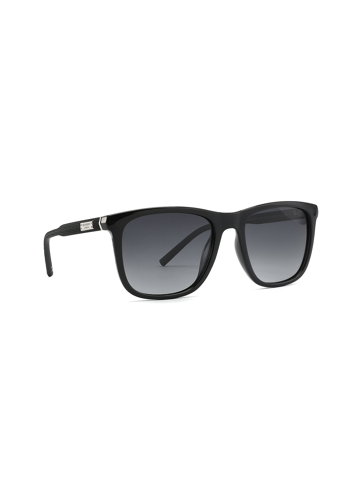 LC1040C03 - Chic Gradient Grey Lens - Classic Black Frame - Sunglasses