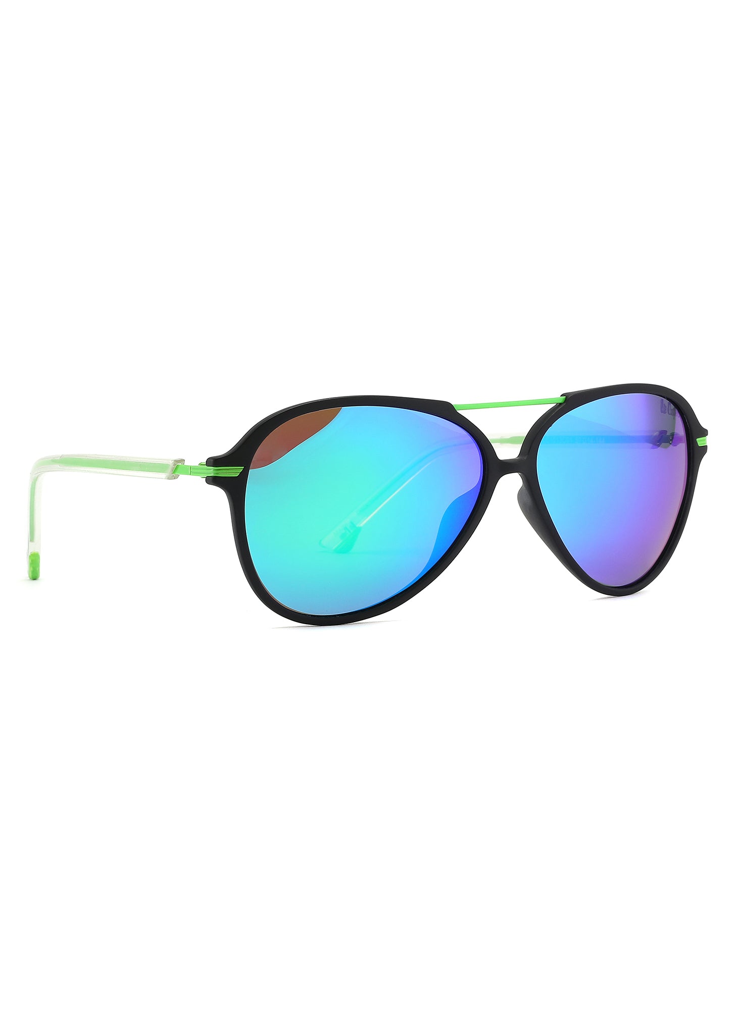 LC1013C01 - Revo Green Lens - M.BLACK TR90 Frame - Sunglasses