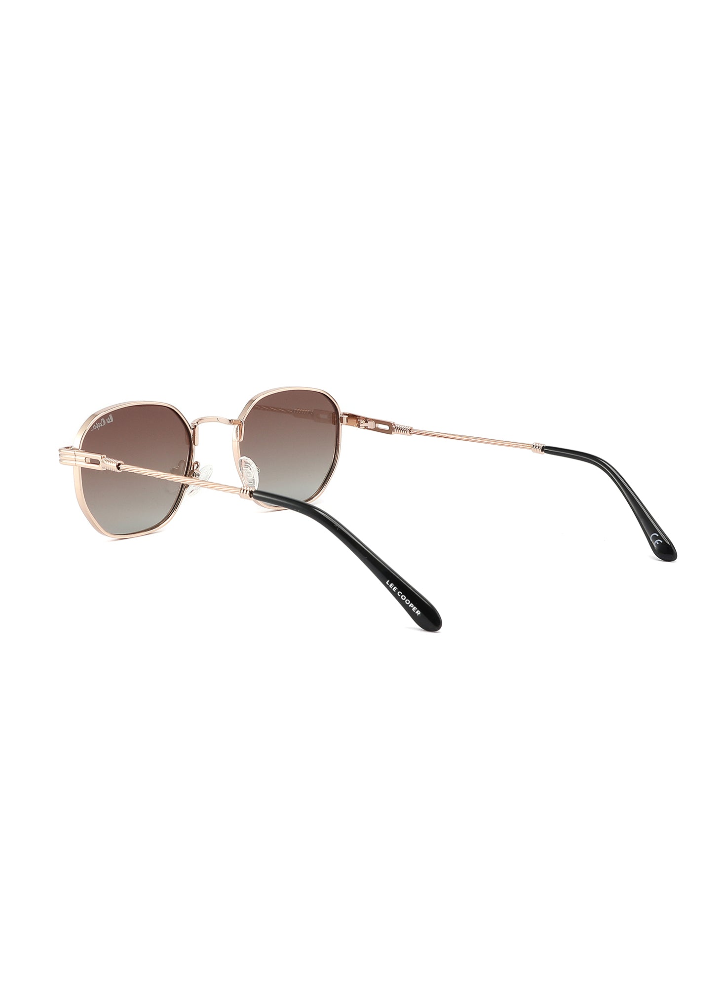 LC1008C01 - Gr.Brown Lens - Gold Frame - Sunglasses