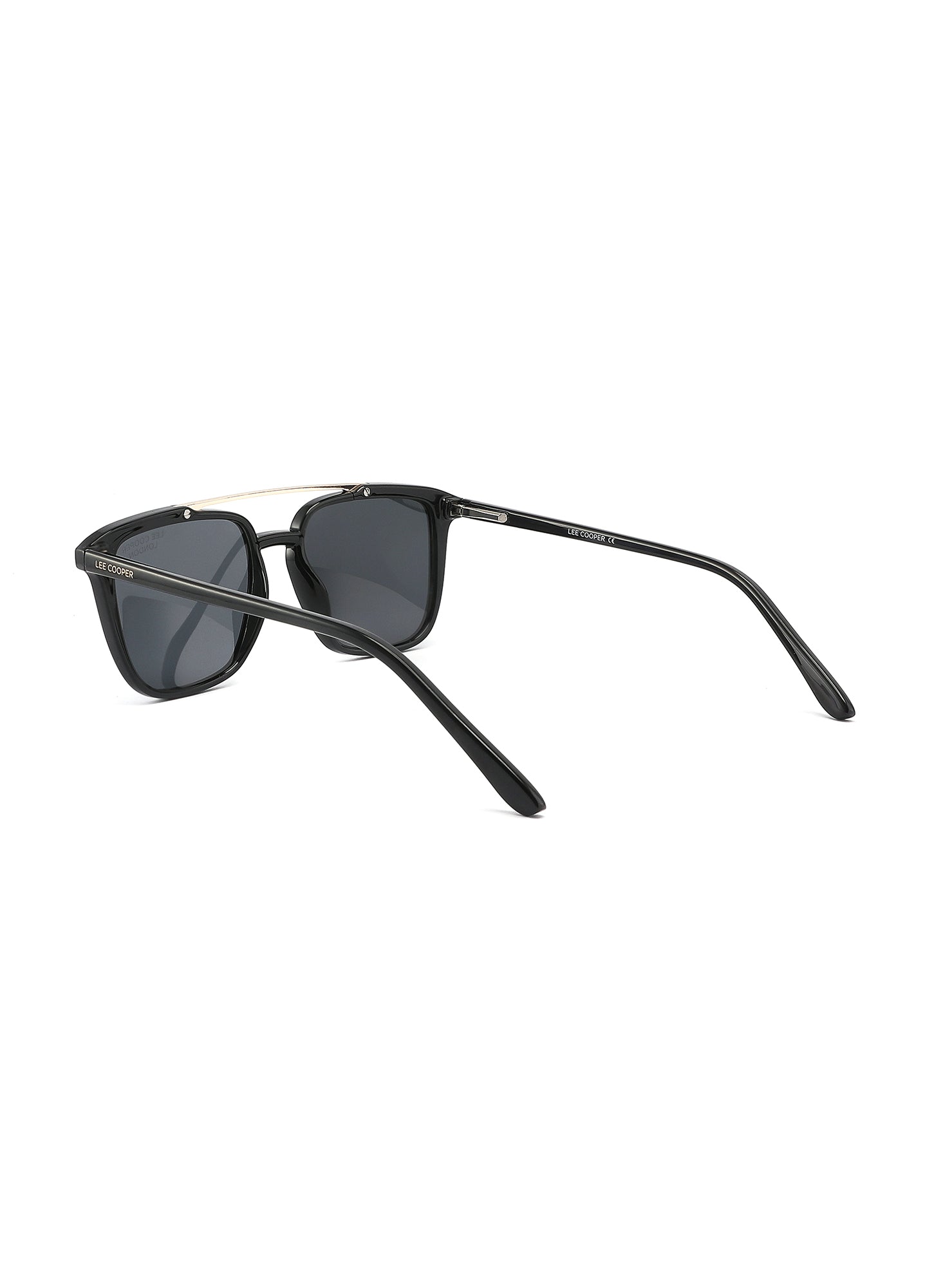 LC1019C01 - Single Black Lens - Shiny Black Frame - Full-Frame - Sunglasses