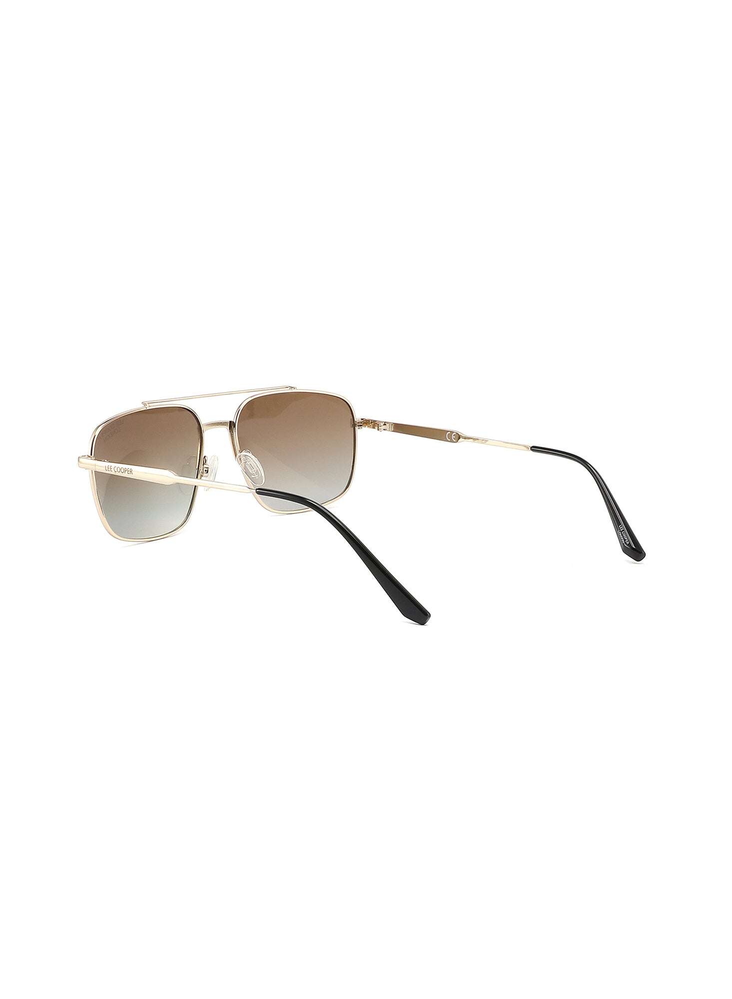 LC1024C03 - Gr. Brown Lens - Gold Stainless Steel Frame - Sunglasses