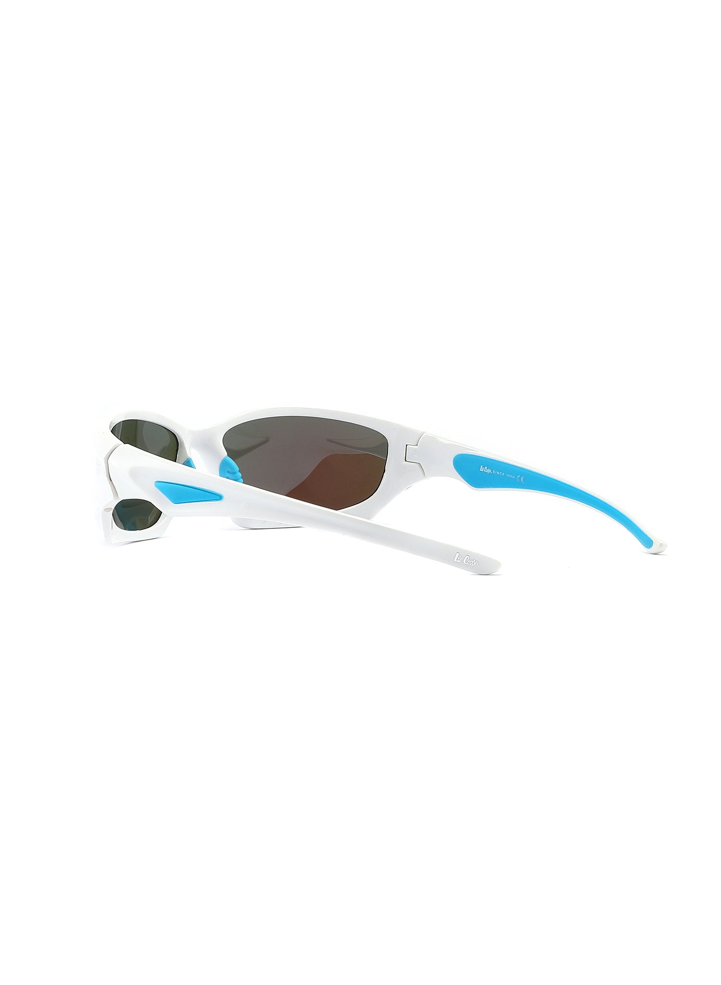 LC1011C03 - Ice Blue Revo Lens - WHITE Frame - Sunglasses