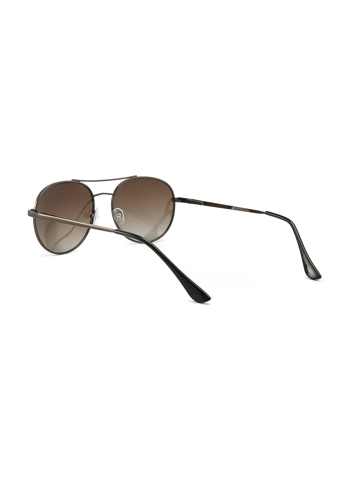 LC1035C03 - Gradient Brown Tint - Brown Metal Frame - Sunglasses