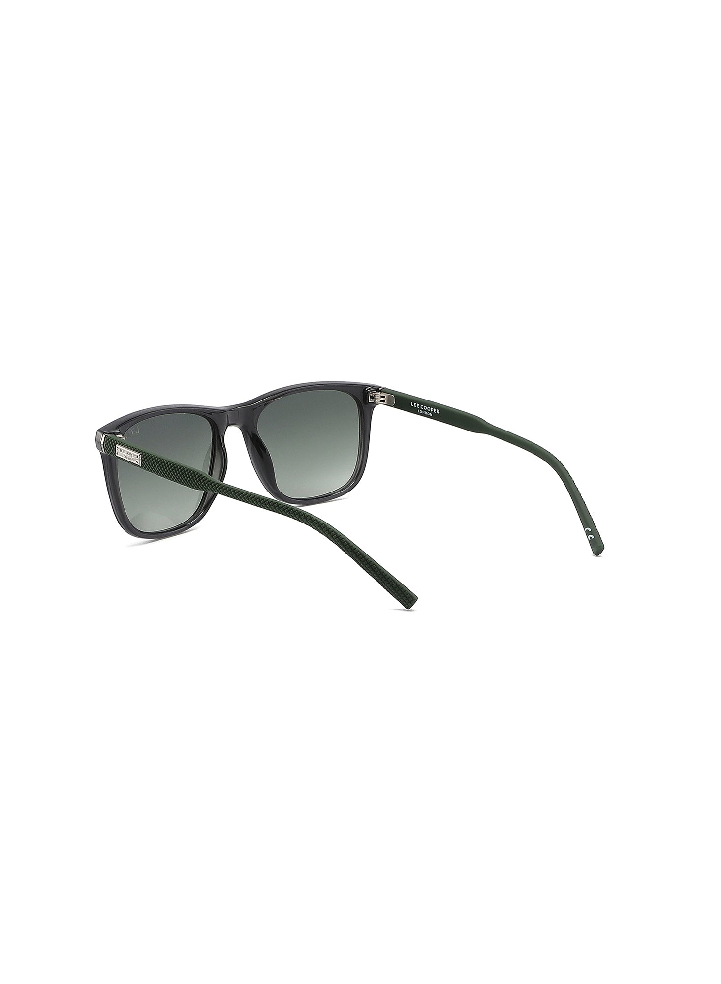 LC1040C01 - Gradient Green Lens - Grey Frame - Sunglasses