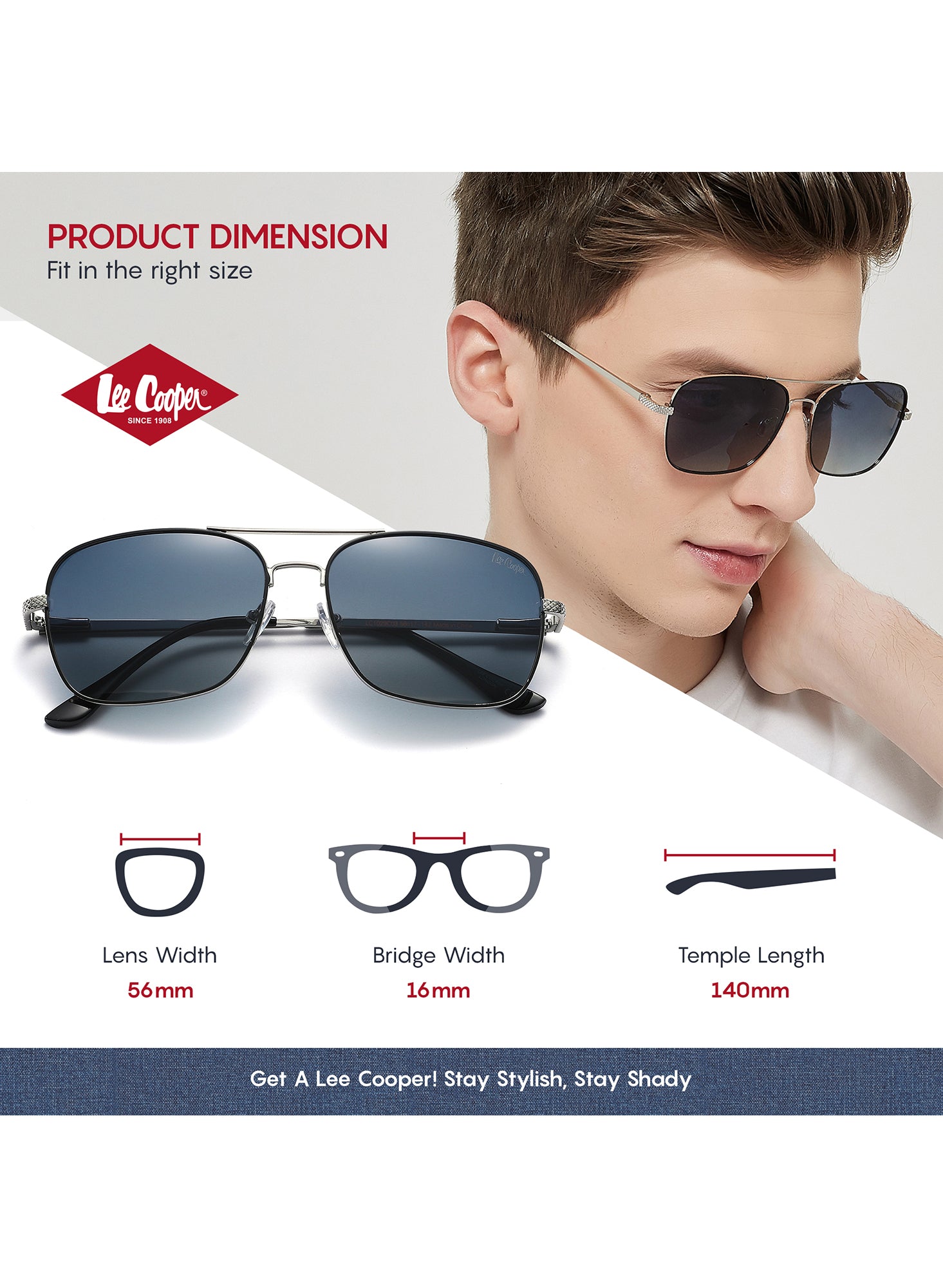 LC1029C03 - Brown Lens - Brown Frame - Sunglasses